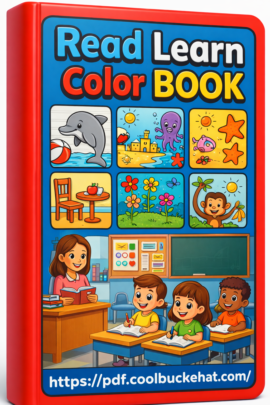 READ LEARN COLOR BOOK