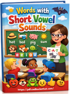Words with Short Vowel Sounds
