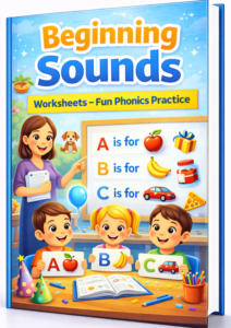 Beginning Sounds Worksheets – Fun Phonics Practice